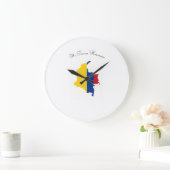 Reloj de pared colombia grote klok (Huis)