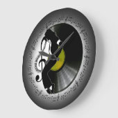 Reloj de pared con CD y bailarín Grote Klok (Hoek)