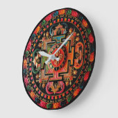 Reloj de pared con estilo Mexicano Grote Klok (Hoek)