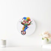 reloj de pared con payaso ronde klok (Huis)
