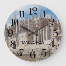 reloj de pared de la Catedral de Mallorca Grote Klok