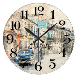 reloj de pared de La Habana, Cuba Grote Klok