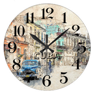 reloj de pared de La Habana, Cuba Grote Klok
