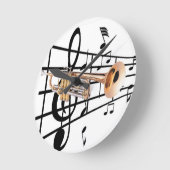 Reloj de pared de trompeta ronde klok (Hoek)