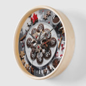 Reloj de pared navidad 1 - 001 (Hoek)