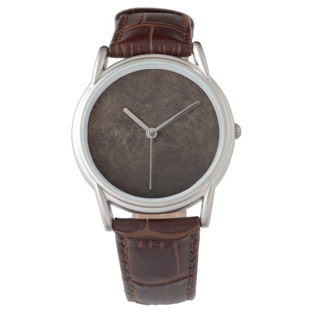 Reloj marron simpel horloge (Voorkant)