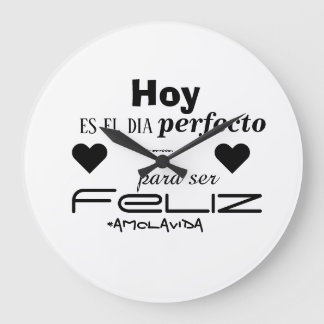 Reloj motiverend grote klok