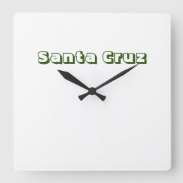 Reloj Santa Cruz Vierkante Klok