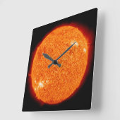 Reloj "solar" vierkante klok (Hoek)