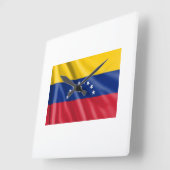 Reloj Venezuela Vierkante Klok (Hoek)