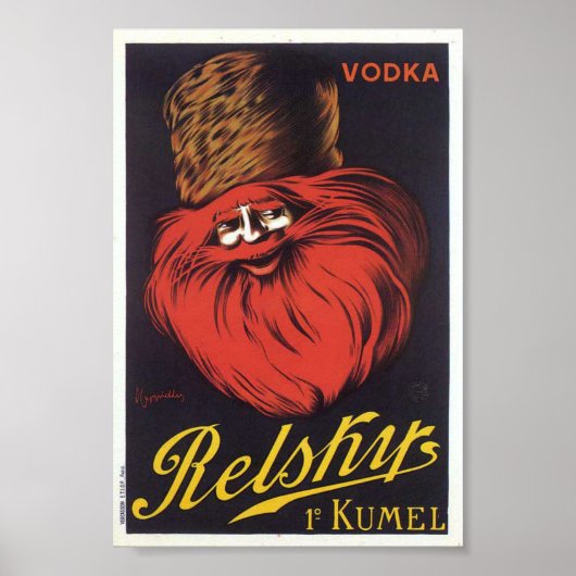 Relsky Vodka poster (Voorkant)