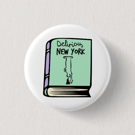 Rem Koolhaas Delirious New York Book Button (Voorkant)