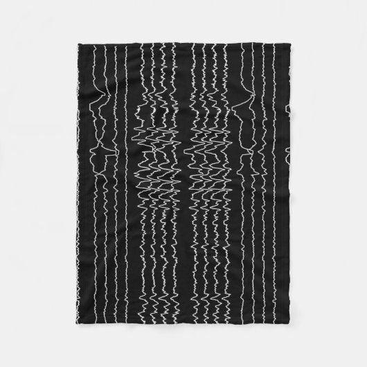 REM Slaapgolf Fleece Deken (Voorkant)