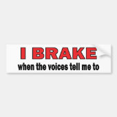 Rem (stemmen) bumpersticker (Voorkant)