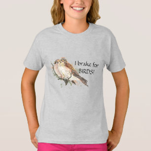 Rem van vogelcitaat - vogelpest - tepel t-shirt