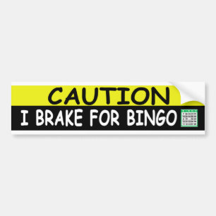 Rem voor BINGO Bumpersticker