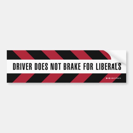 rem voor de liberalen bumpersticker (Voorkant)