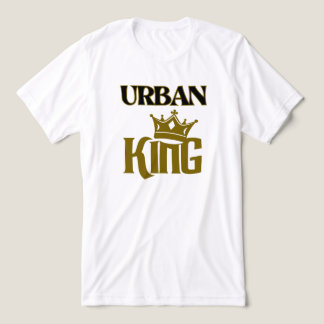 REMAIN TRUE Grafisch Witte Onyx URBAN KING Heren Tri-Blend Shirt