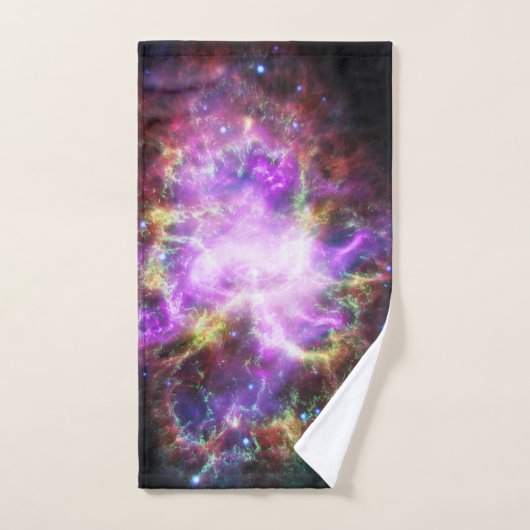 Rémanent de supernova de la nébuleuse du Crabe, co (Serviette à main)