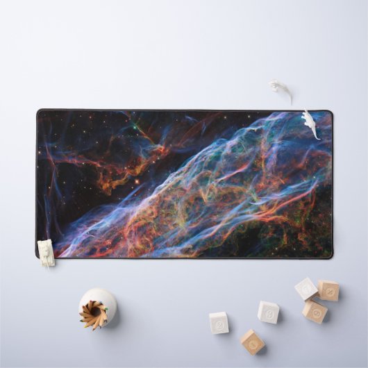 Rémanents de supernova de la nébuleuse du Voile Té (Tableau pour enfants)