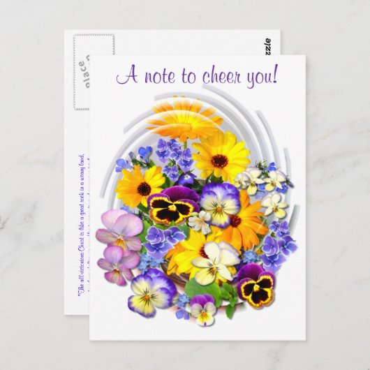 REMARQUE CHÈRE ~ Carte postale (Devant / Derrière)