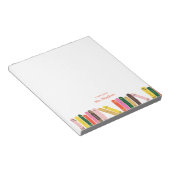 Remarque de ver de livre du Bloc-notes personnalis (Incliné)