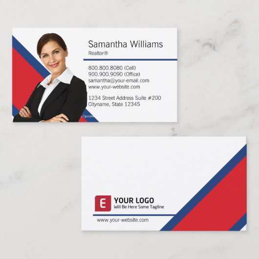 Remax Carte de visite immobilier (Devant / Derrière)