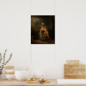 Rembrandt - David en Jonathan Poster (Keuken)
