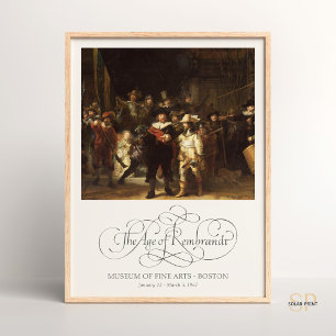 Rembrandt De Nachtwacht Kunst Print 