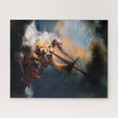 Rembrandt - De Storm op het Meer van Galilea Legpuzzel (Horizontaal)