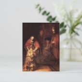 Rembrandt: De terugkeer van de prodigal Son Briefkaart (Staand voorkant)