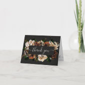 Rembrandt Floral Dark and Moody merci note (Devant)