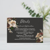 Rembrandt Floral Mariage Détails et carte info (Debout devant)