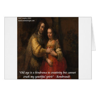 Rembrandt "La Mariée juive" & Vieillesse Citation