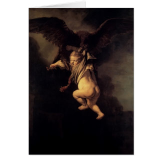 Rembrandt l'abduction de Ganymede
