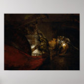 Rembrandt Man in Armor Poster (Voorkant)