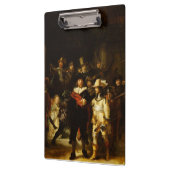 Rembrandt Nightwatch Night Watch Baroque schilderi Klembord (Links)