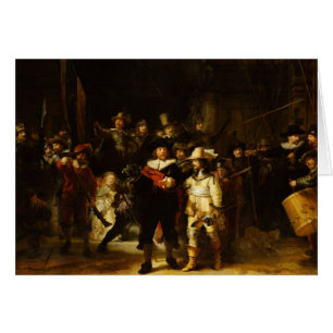 Rembrandt Nightwatch Night Watch Peinture baroque