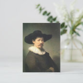Rembrandt-portret van Herman Doomer Briefkaart (Staand voorkant)