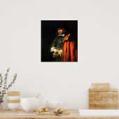 Rembrandt - Portret van Jan Six Poster (Keuken)