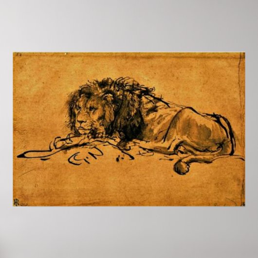 Rembrandt - Poster de Reest Leo (Devant)