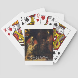 Rembrandt Prodigal Son Elegant Gifts & Cards Speelkaarten