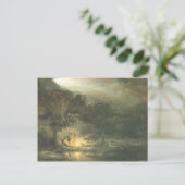 Rembrandt - Rest op vlucht naar Egypte Briefkaart (Staand voorkant)