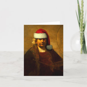 Rembrandt Santa Note Kaart