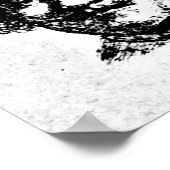 Rembrandt Self Portrait Engraving Poster (Hoek)