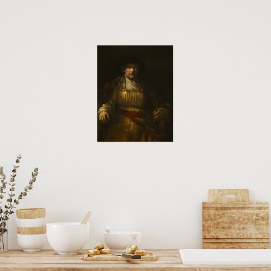 Rembrandt - Self-Portrait Poster (Keuken)