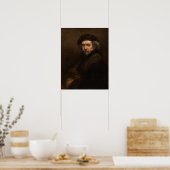 Rembrandt - Self-Portrait Poster (Keuken)