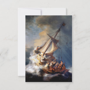 Rembrandt Storm op het Meer van Galilea
