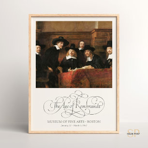 Rembrandt Syndics van de Drapers' Guild Schilderen Poster