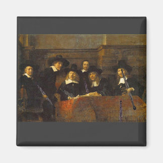 Rembrandt, Syndics van de kledingmakers, met hobo' Magneet